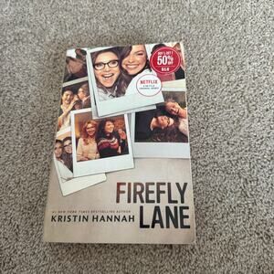 Firefly Lane by Kristin Hannah Paperback Book Fiction Now a Netflix Series
